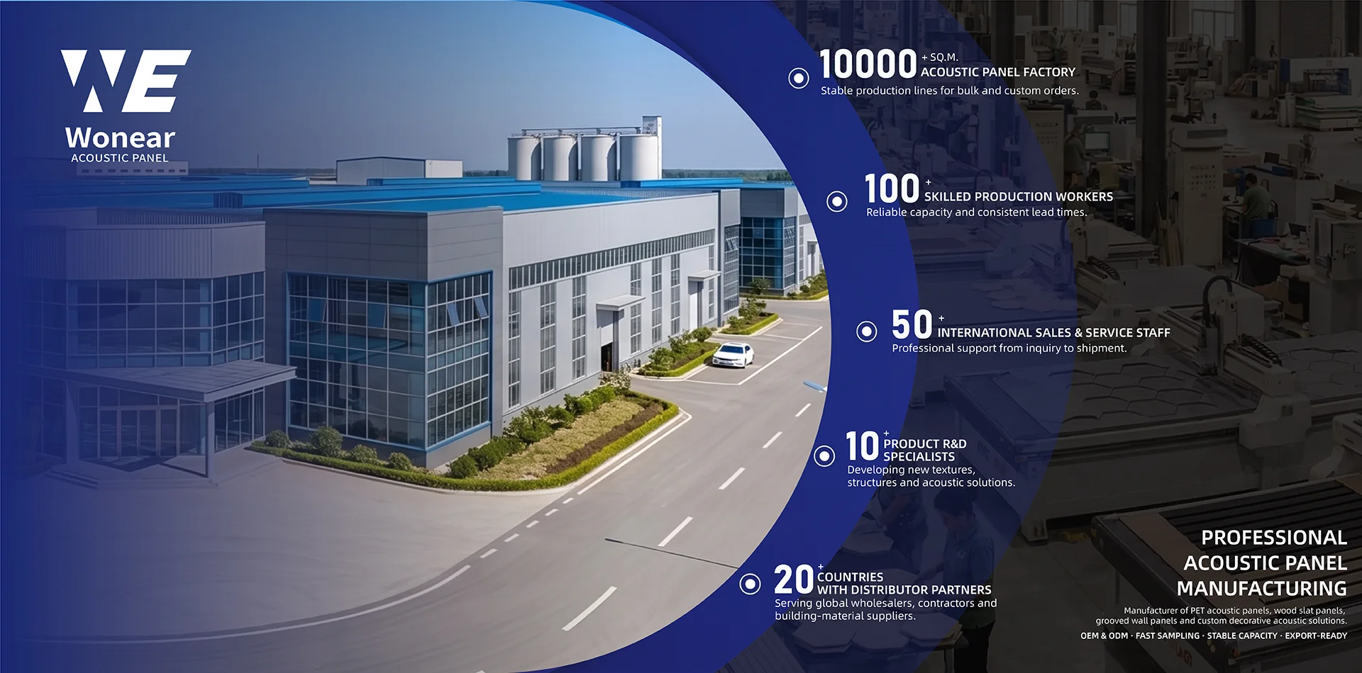 Factory Direct PET ακουστικά πάνελ Factory Direct PET ακουστικά πάνελ