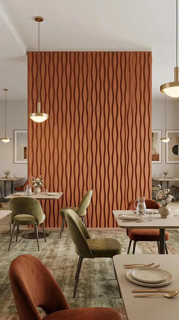 Interior Wood Acoustic Panels for Sound Control